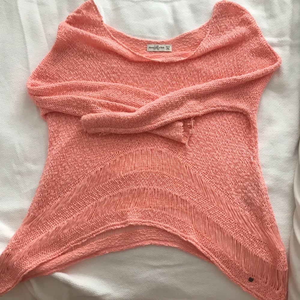 Abercrombie Coral Sweater